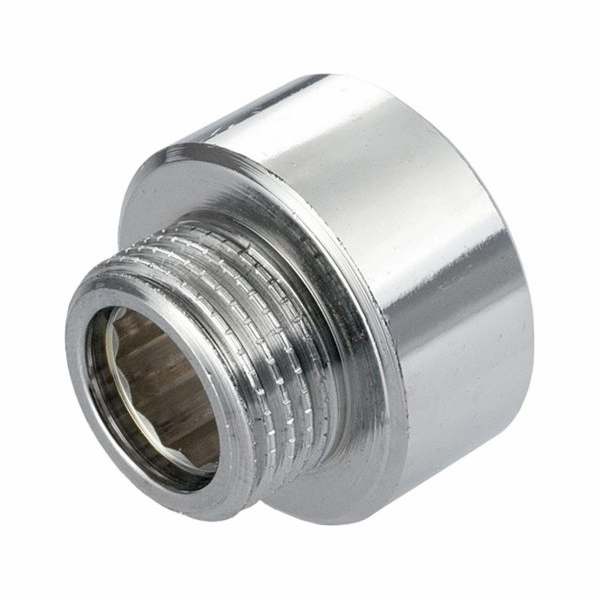 Prodloužení redukce Perfexim, mosaz Chrome GZ/GW 1/2 x 3/...