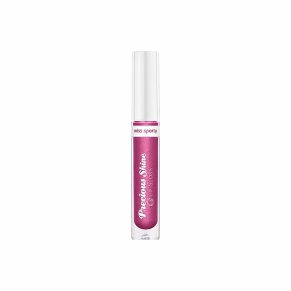 Slečna Sporty Precious Shine Lip Gloss 050 Amazing Fuchsi...