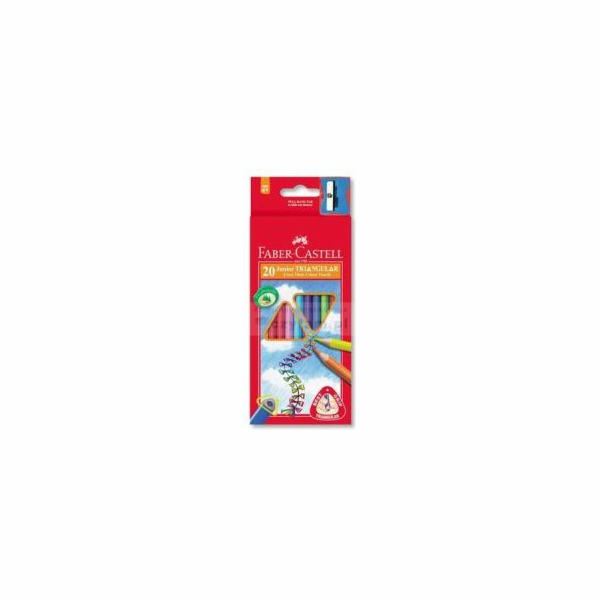 Faber-Castell Junior Grip tužky 20 barev