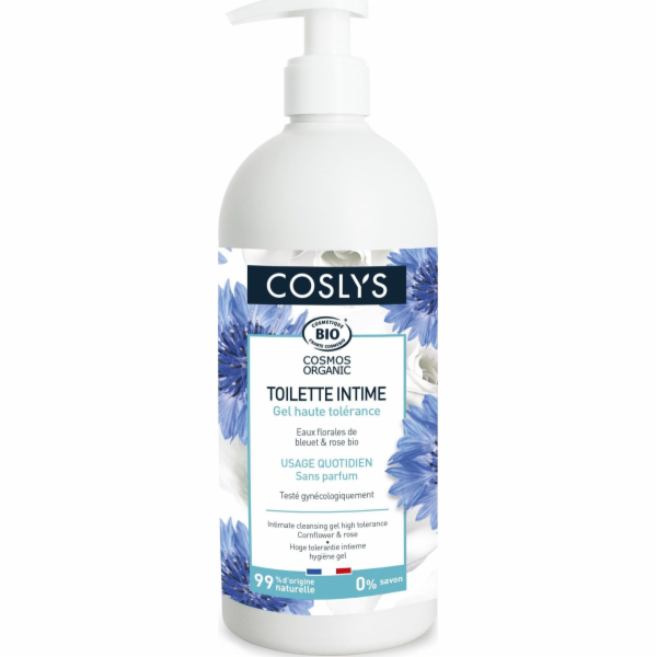 Coslys Intimní hygienický gel s chrpou a růží 480ml