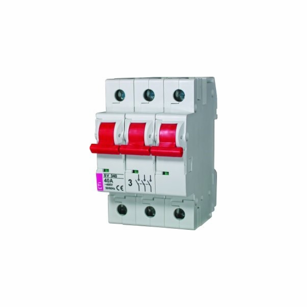 ETI -I Ukončení SV340 3P 40A Modulární odpojovač - 002423323