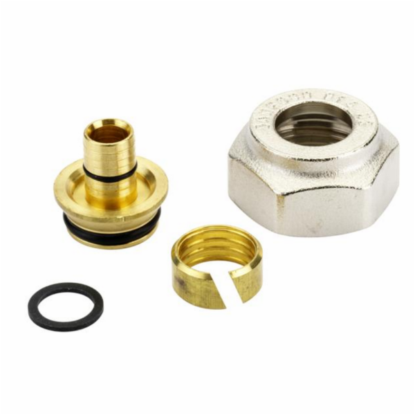 Danfoss Alupex Pipes Connection Connector - 013G4186 16x2...