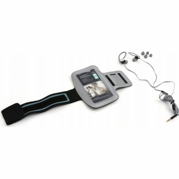 Sluchátka Platinet Sport + Armband PM1070 (42929)