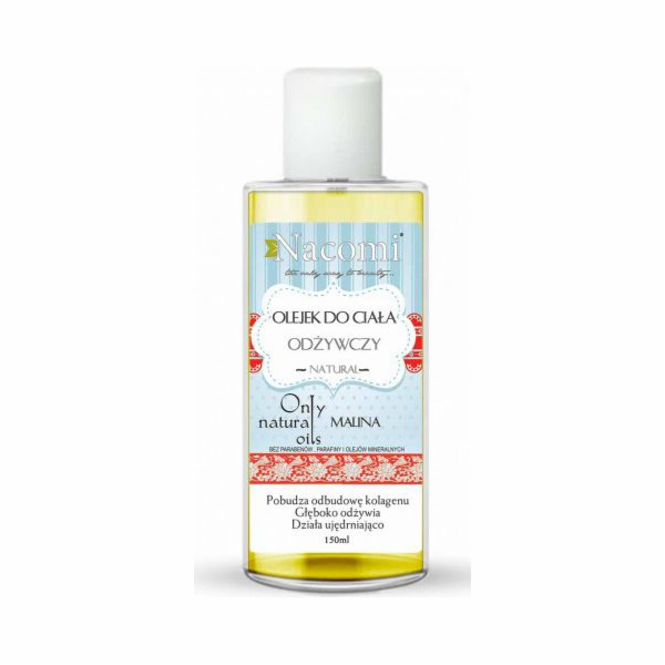 Nacomi tělesné olej 150 ml rafinované maliny