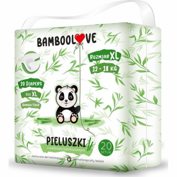 Bamboolove Bamboolove-Pelety Poleva Velikost 21 ks