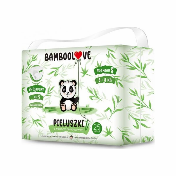 Bamboolove Bmboolove-Pelety Jednorázová velikost 25ks