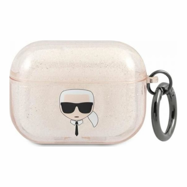 Ochranné pouzdro Karl Lagerfeld Head Glitter pro Airpods ...