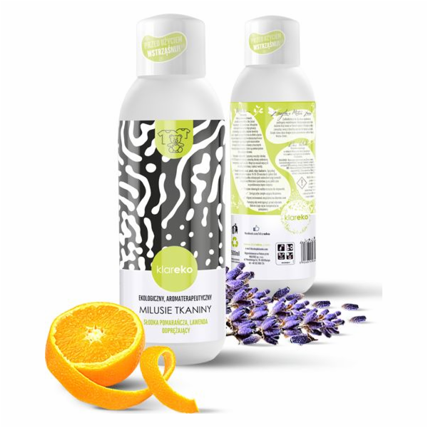 Klareko Milusie tkanina *sladká oranžová, 500ml levandule