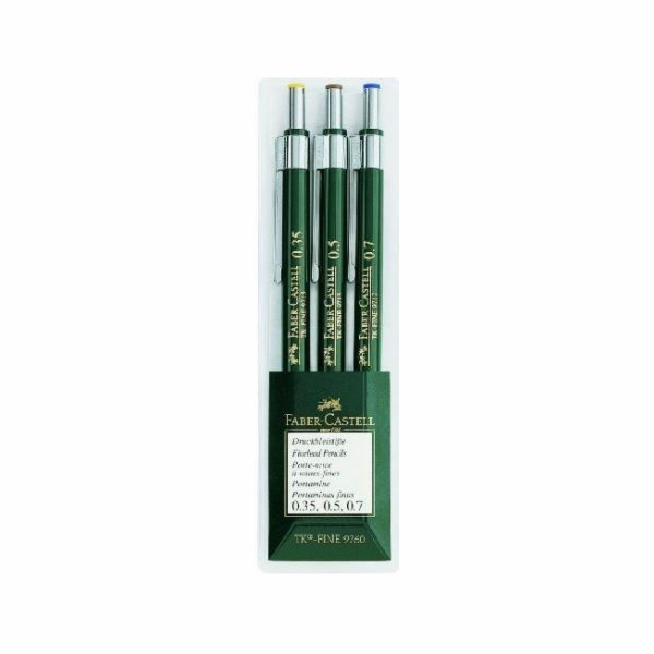 Faber-Castell Automatic TK-Fin povoluje 3 kusy v plastové...