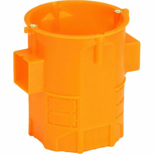 Simet SA Company Krabice pod omítku 60mm tmavě oranžová S...