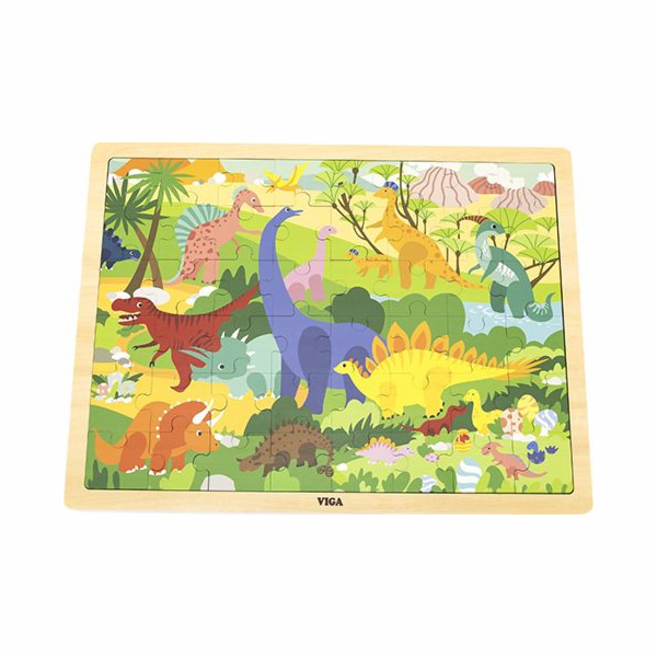 Viga Viga 44584 Puzzle na prvcích 48 PAD - seznámíme se s...