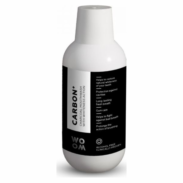 Kapalina Woom waom s aktivním uhlíkem 500 ml
