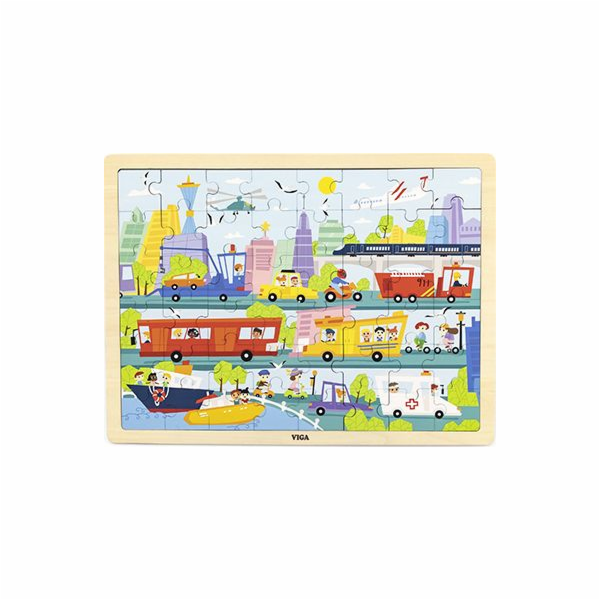 Viga Viga 44582 Puzzle na prvcích PAD 48 - seznámíme se s...