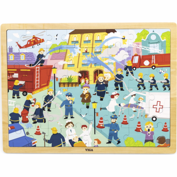 Viga Viga 44581 Puzzle on a Pad 48 Elements - seznámíme s...
