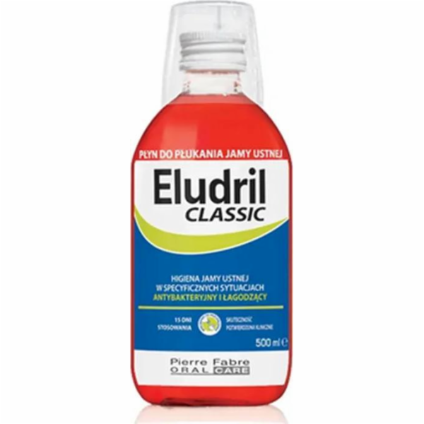 Pierre Fabre OTC Eludril Classic 500 ml tekutina