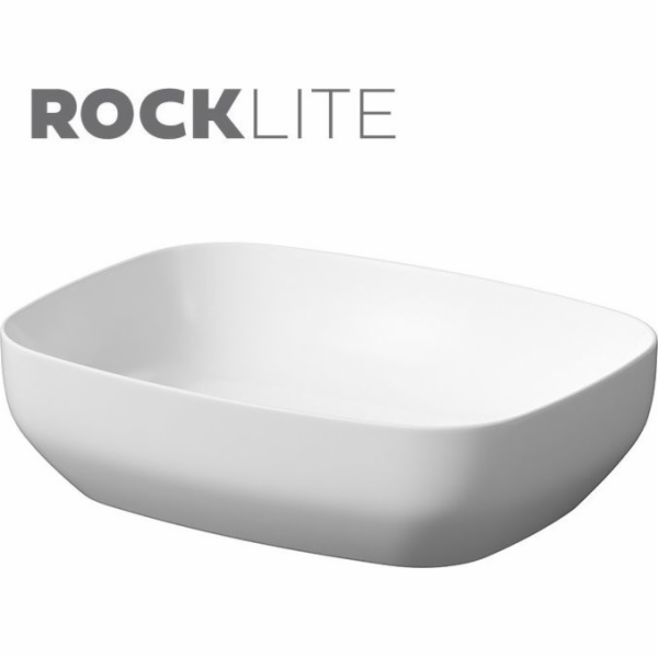 CERSANIT K677-016 WASHBASIN. Obdélníková bílá rohož (50x3...