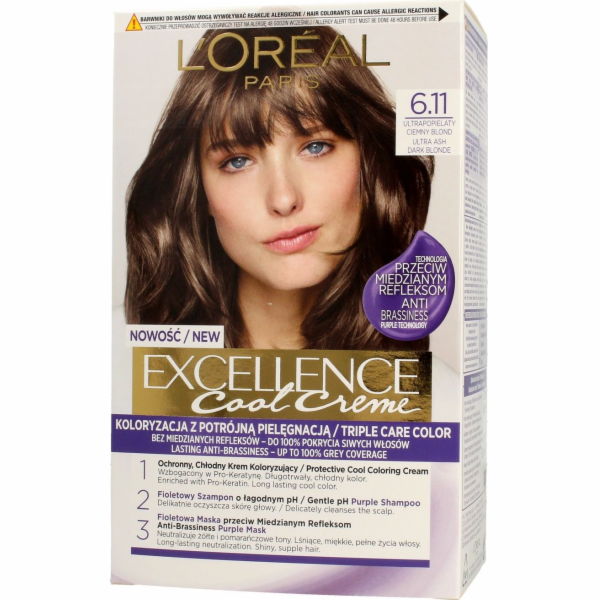 L Oreal Professionel Hlas omalovánky Exellence 6.11 Ultra...