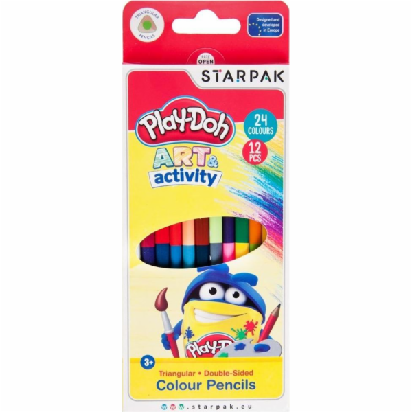 Starpak dvojité tužky na tužky 24kol 12 ks (KO12JTR PD)