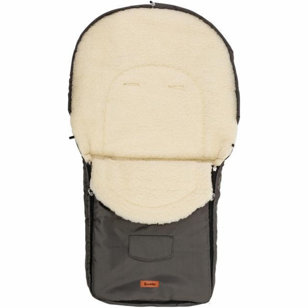 Sensillo Wool spací pytel - grafit pro vozík (95x40)