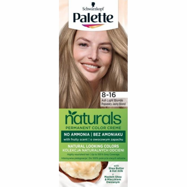 Paleta paleta_naturals Permanentní barevné krémové barviv...