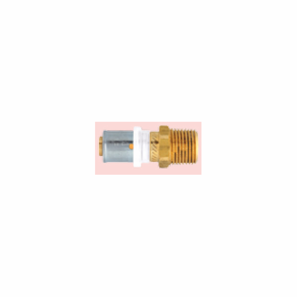 Herz Straight Connector 20x2 - RP1/2 s externím vláknem -...