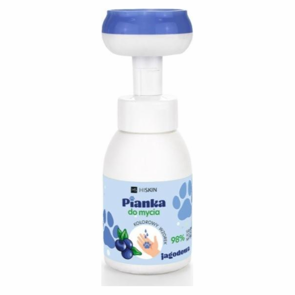 HISKIN HISKIN_KIDS RUKOVÁ Pěna a Blueberry 300 ml