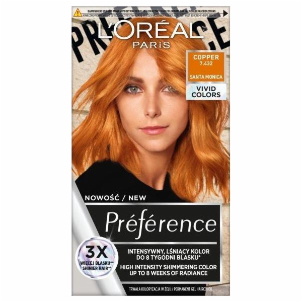 L Oreal_Preference Vivid Colors Barvie 7.432 Cooper