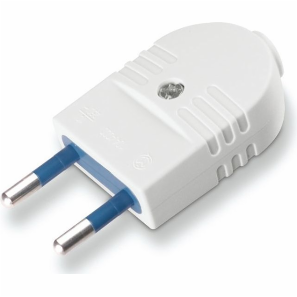 SCAME přenosná zástrčka 230V 10A 2P IP20 WHITE (104,4000-SF)