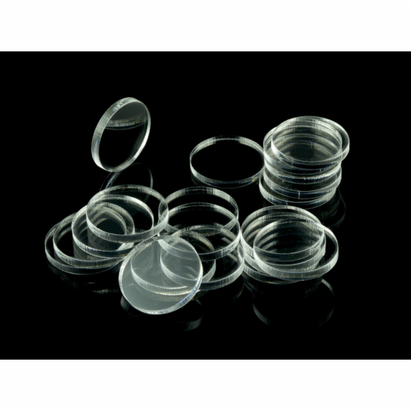 Figurky Crafters znamená kulaté figurky 25x2mm 20 ks.