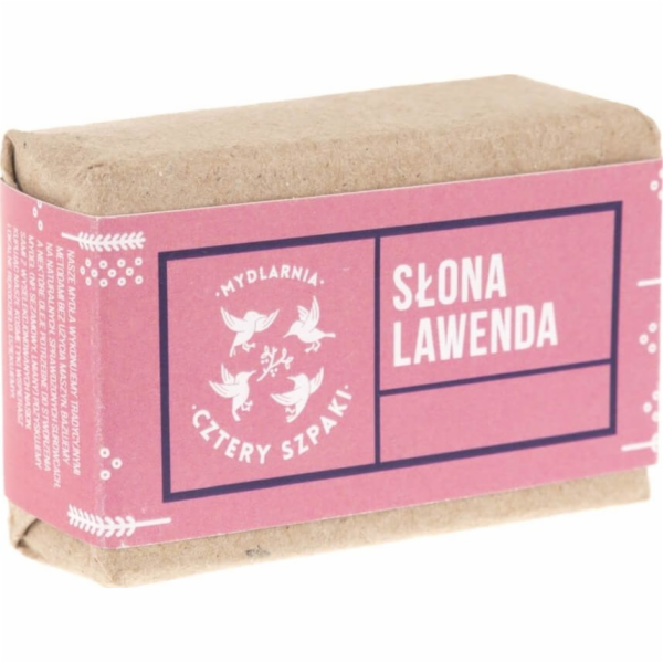 Mydlarnia Four Starlings Salt Lavender mýdlo 110 g - čtyř...