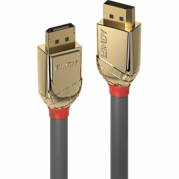Lindy Gold Displayport Cable 5M DP Stecker a DP Stecker -...