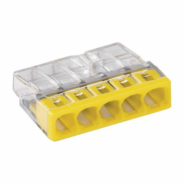 WAGO WAGGO WAGO 2273-205 5x0,5-2,5 MM2 Žlutá 5 kusů