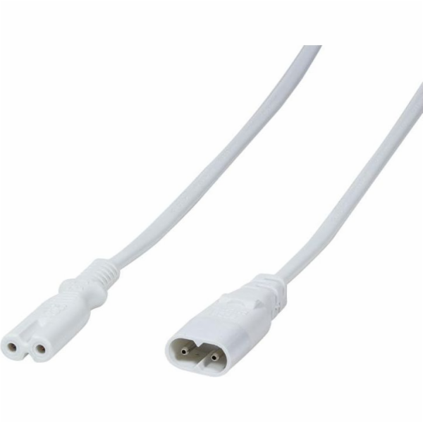 Prodlužovací zástrčka LogiLink pro Logilink 2M, bílá (CP132)