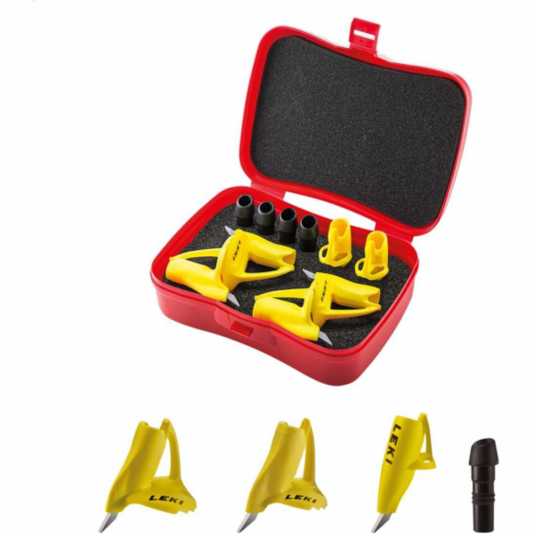 Leki Tips LE HORSE Fin Vario Set žlutá (850000212)