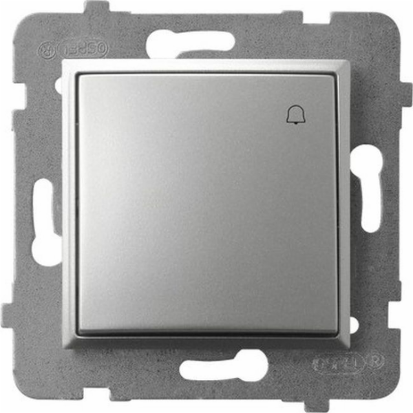 Ospel ARIA Button /zvonek/ stříbrná LP-6U/m/18