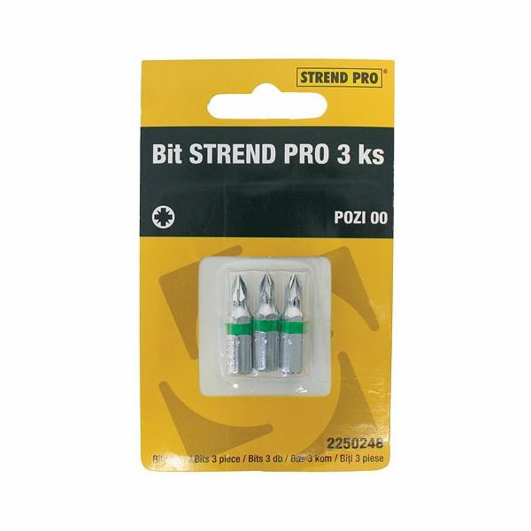 Bit Strend Pro S2 křížový PZ1 3 ks