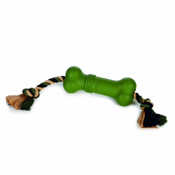 Beeztees Hračka Sumo Fit Bone zelený 20x6x6cm