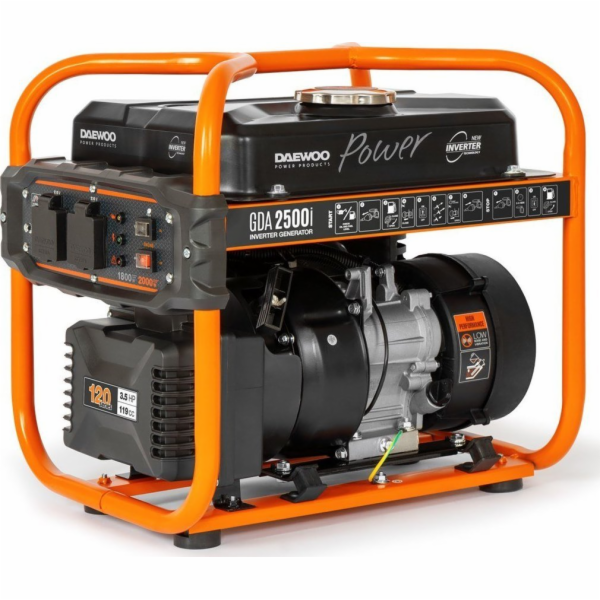 Daewoo GDA 2500I engine-generator 1800 W 10 L Petrol Blac...