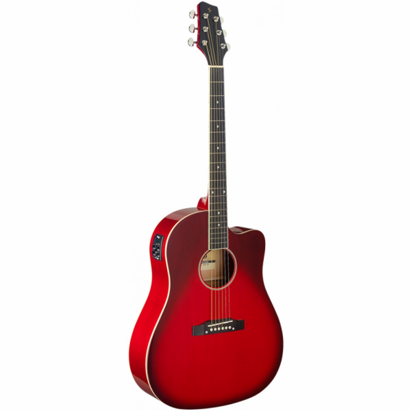 Stagg SA35 DSCE-TR, elektroakustická kytara typu Slope Sh...