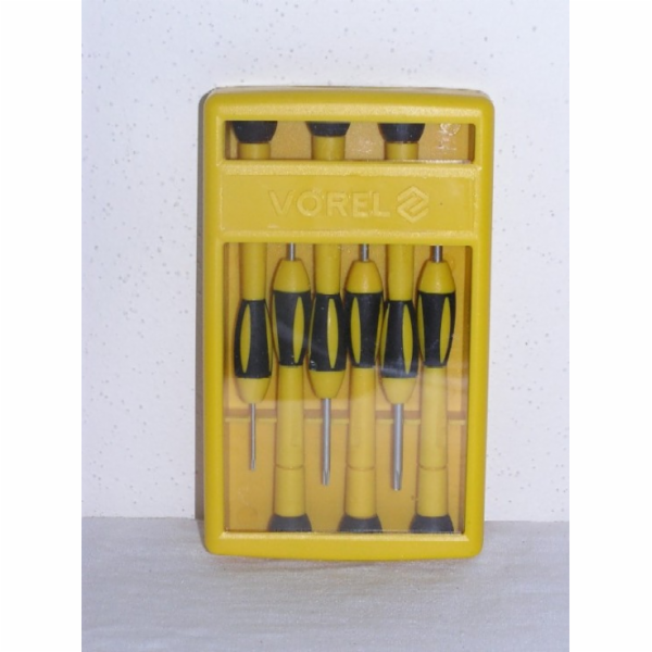 Šroubováky hodinářské TORX-6 ks