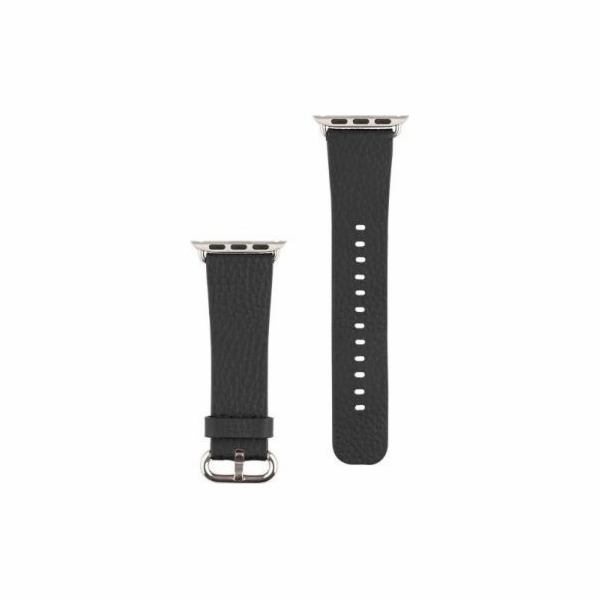 COTECi kožený řemínek pro Apple Watch 42 / 44mm černý