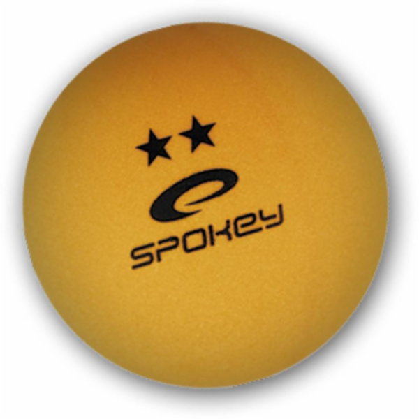 Spokey LERNER * Pingpongové míčky, 6 ks, oranžové