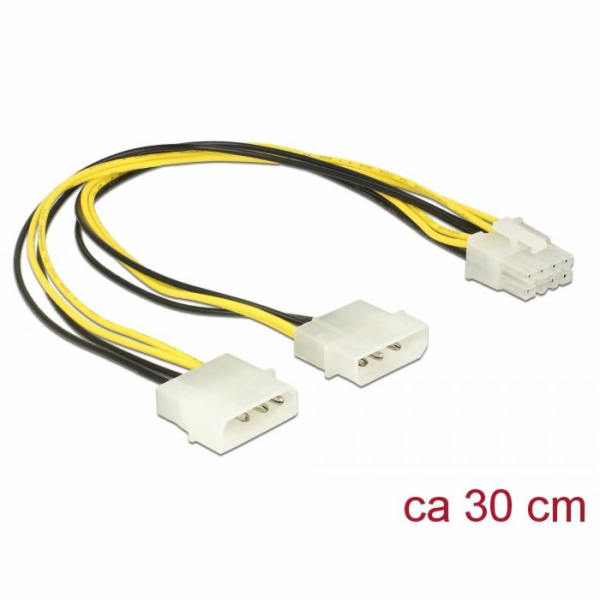 Delock Stromkabel - 8-poliges EPS12V (M) bis interne Stro...