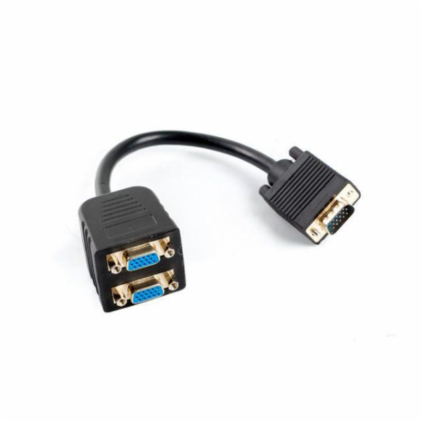 Lanberg AD-0020-BK LANBERG adaptér VGA (M) na 2x VGA (F) ...