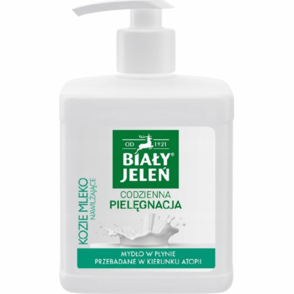 Bialy jelen Hypoalergenní tekuté mýdlo Kozí mléko 500ml