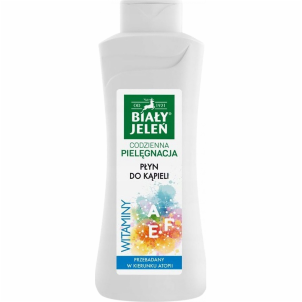 Hypoalergenní kapalina bílá jelenská lázeň s vitamíny AEF...