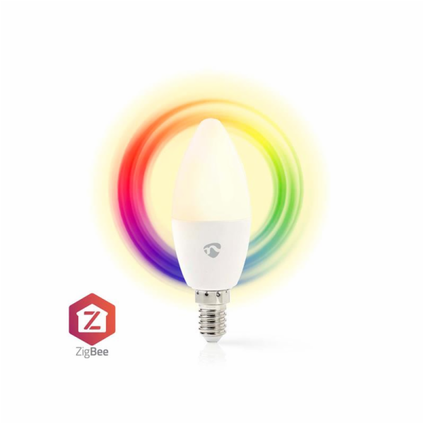 NEDIS chytrá LED žárovka/ Zigbee 3.0/ E14/ 4,9W/ 230V/ 47...