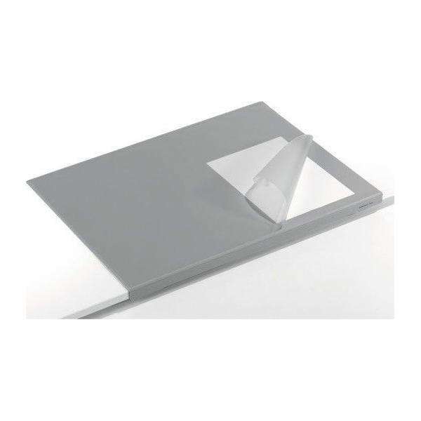 Odolná podložka pod psací stůl 65 x 50 cm s odolným šedým...