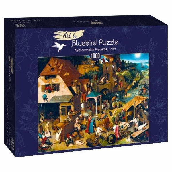 Bluebird puzzle puzzle 1000 přísloví, Brueghel