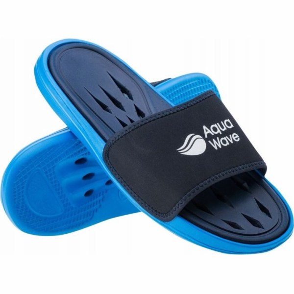 Pánské pantofle Aquawave Peles Navy/Lake Blue R. 44